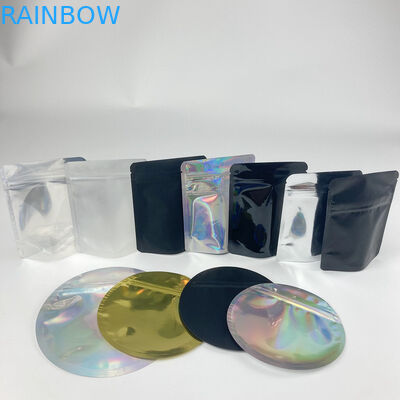 Van de de Zakaluminiumfolie van de Cirkel Holografische Zak van de Bloemzaden de Uitgangszakken veilig voor kinderen van Mylar
