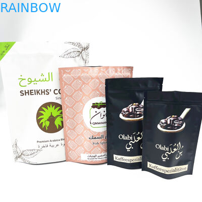 Digitale de Koffiebonen die van Mylar 8oz van de Drukdouane Ritssluitingszak verpakken