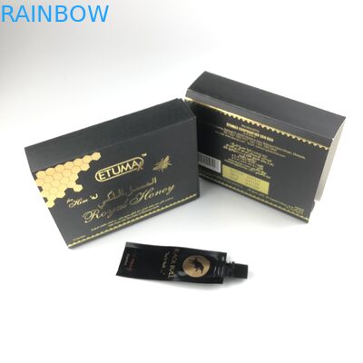 10g ruw Honey Liquid Packaging Bag Sachet met de Gouden Doos van de Folievertoning