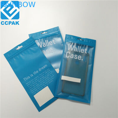 Ziet de Berijpte Vlakte van ladersgegevens Kabel door Toebehoren van de Zak de Mobiele Telefoon met Hanghole