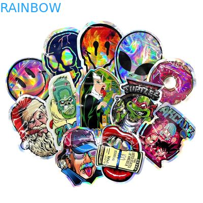 Van de de Ritssluitingszak van Mylar van de douane Onregelmatig Vorm Plastic de Geurbewijs 3.5g 7g