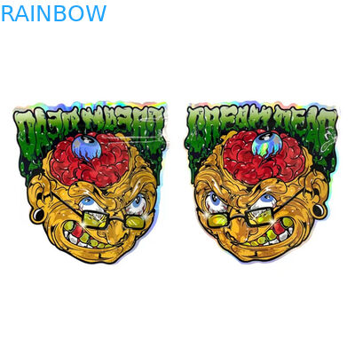 De onregelmatige Resealable van het de Zakkensuikergoed van Ritssluitingsmylar Plastic Zak