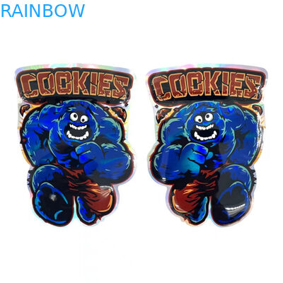 De onregelmatige Resealable van het de Zakkensuikergoed van Ritssluitingsmylar Plastic Zak