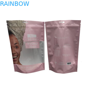 Schrobt de douane Gedrukte Aluminiumfolietribune op Plastic Ritssluitingszak voor Oceaan Overzees Zout Lichaam Room