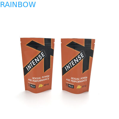 De aangepaste CBD-Zakken staan het Pakket van Doypack op Matte Aluminum Foil Baggies Food