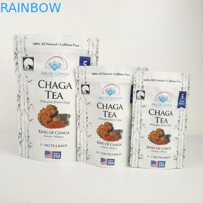 Mylardocument Tribune op van de de Gravuredruk van de Zakritssluiting Plastic het Pakketzak met Emblemen