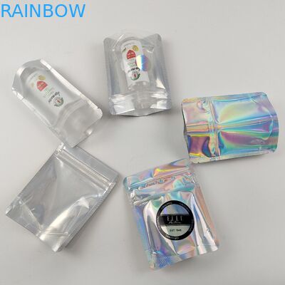 Resealable Kindveilige Ritssluitings Verpakkende Zakken ontruimen Front Foil Back Edible For-Voedsel