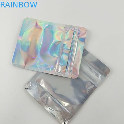 Resealable Kindveilige Ritssluitings Verpakkende Zakken ontruimen Front Foil Back Edible For-Voedsel