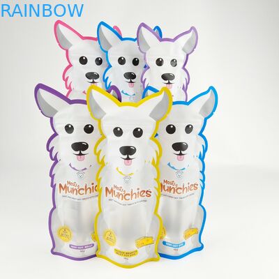 Digitale van het de Zak Onregelmatige Plastic Matrijs Gesneden Eetbare Voedsel van de Drukfolie Verpakkende de Ritssluitingszak