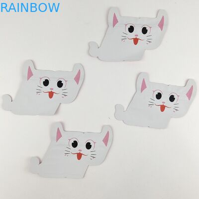 De speciale Gevormde Douane Gedrukte Mylar-Zakkenmatrijs sneed Onregelmatige Zak met Ritssluiting