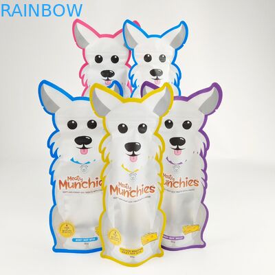 Plastiek Gevormde van de de Zakken Kindveilige Digitale Druk van Ritssluitingsmylar Onregelmatige de Folie Verpakkende Zakken