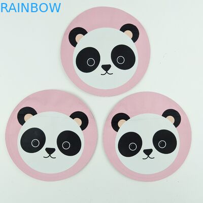 De Ritssluitingstribune van Mylar van suikergoedkoekjes op Tribune van de Zakken de Speciale Vorm op Ritssluitingszakken