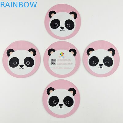 De Ritssluitingstribune van Mylar van suikergoedkoekjes op Tribune van de Zakken de Speciale Vorm op Ritssluitingszakken