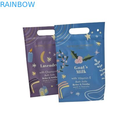 De Tribune van het douaneontwerp op het Lichaam van de Ritssluitingszak schrobt de Verpakkende Zakken van Aluminiumfoliemylar