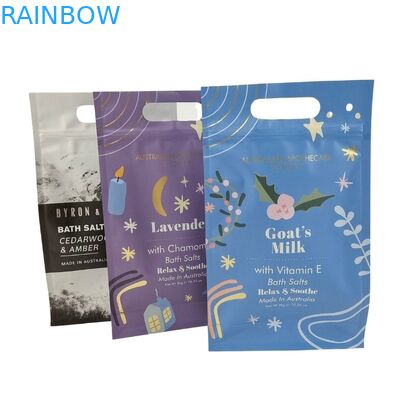 De Tribune van het douaneontwerp op het Lichaam van de Ritssluitingszak schrobt de Verpakkende Zakken van Aluminiumfoliemylar