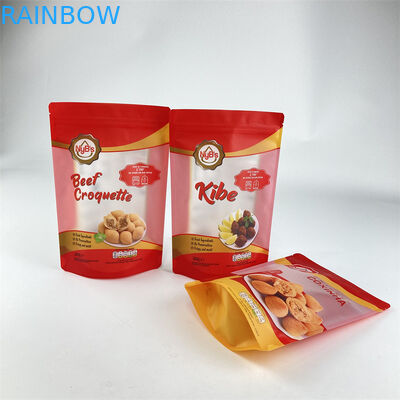 Komen de douane Gedrukte Plastic Droge Vruchten die Zakken inpakken voor de Spaanders van de Mangobanaan op