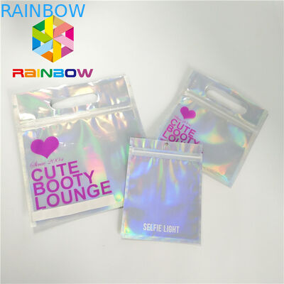 Waterdichte Plastic van de Aanrakingsswimwear van de Bikini Verpakkende Zak Zachte Kringloop de Ritssluitingszakken