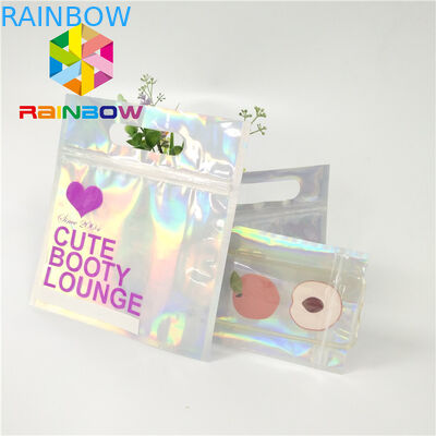 Waterdichte Plastic van de Aanrakingsswimwear van de Bikini Verpakkende Zak Zachte Kringloop de Ritssluitingszakken