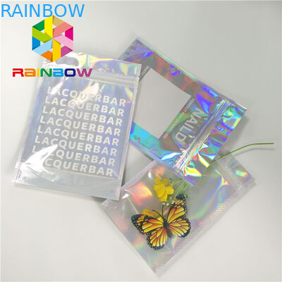 Waterdichte Plastic van de Aanrakingsswimwear van de Bikini Verpakkende Zak Zachte Kringloop de Ritssluitingszakken