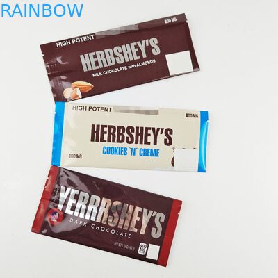 600mg Sachets van de Douanelogo foil bag chocolate packing van de chocolade de Verpakkende Zak