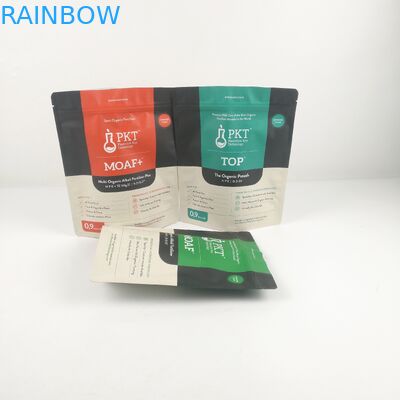 Tribune op van de de Snackstabak van Aluminium de Verpakkende Zakken Zakken van de het Kruid Resealable Ritssluiting