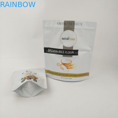 De Tribune van de de Chocoladeritssluiting van snackkoekjes op van het de Rangmopp HUISDIER van het Zakvoedsel PE CMYK Kleur