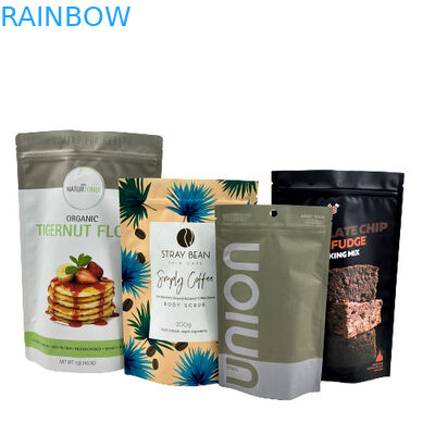 Aangepaste Ziplock-verpakkingszakken Thee Koffieboon Voedselopslag Verpakkingszakken