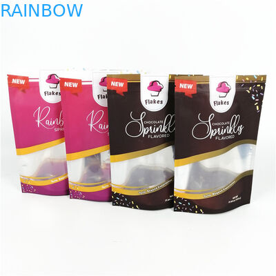 Aangepast logo geurbestendige plastic zakken 3,5 g Mylar plastic holografische zakken