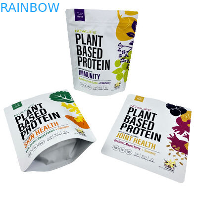 CBD Mylar Ziplock Stand Up Pouch Baggies Candy Food Geurbestendige Mylar-tassen