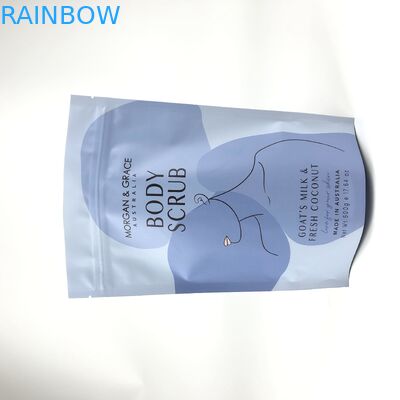 Rits Mylar Stand Up Pouches Gravnre Printing Voor Body Scrub Badzout