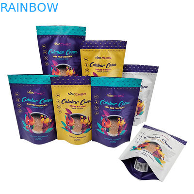 Aangepaste Eetbare Verpakkende Tribune op Zakzak met het Bewijs van de Ritssluitingsgeur