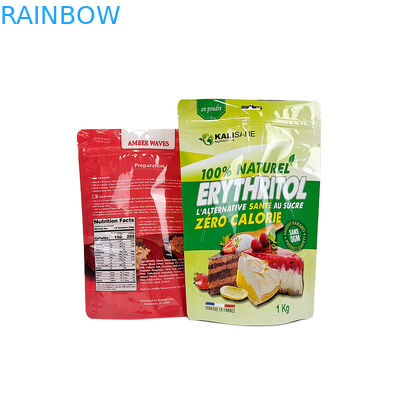 3.5g van het de Douanekoekje van het geurbewijs van het het Suikergoedvoedsel van de de Rangritssluiting de Zak Witte Folie