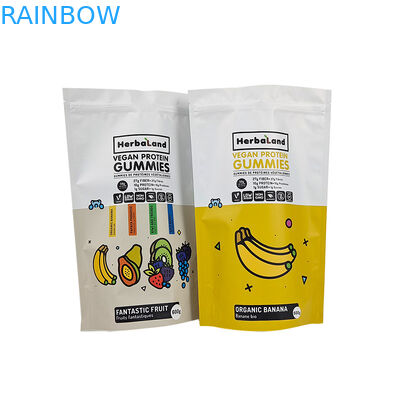 De aangepaste Mylar-Zak van de Aluminiumfolieritssluiting voor Eetbare Voedsel Verpakking