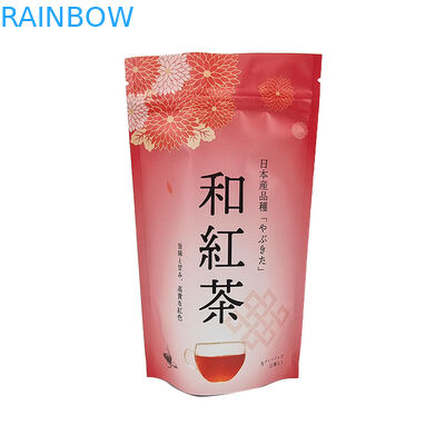 Van de Aluminiumfoliezakken van douanelogo white coffee beans tea Mylar de Geurbewijs