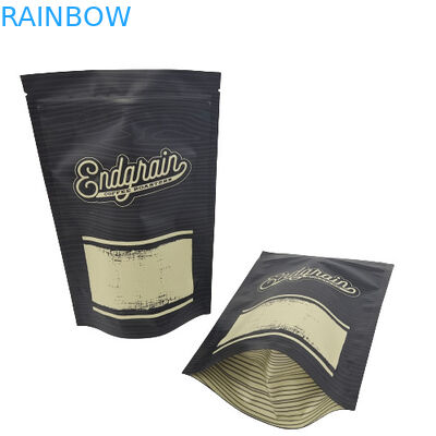 Koffiethee die Wit Berijpt de Geurbewijs van de Ritssluitingszak met Uw Embleem verpakken