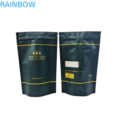 Koffiethee die Wit Berijpt de Geurbewijs van de Ritssluitingszak met Uw Embleem verpakken