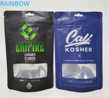 Plastic Folie Kruidenwierook die Mylar-Zaktribune op de Bloem van de Zakcannabis verpakken