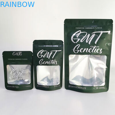 Plastic Folie Kruidenwierook die Mylar-Zaktribune op de Bloem van de Zakcannabis verpakken