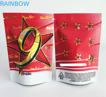 CBD-Verpakkende Zak 420 van de Onkruidmarihuana de Digitale Gesneden Kruidenwierook van Drukdoypack Matrijs