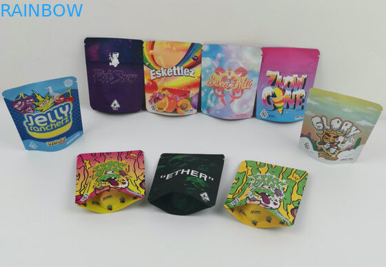 CBD-Verpakkende Zak 420 van de Onkruidmarihuana de Digitale Gesneden Kruidenwierook van Drukdoypack Matrijs