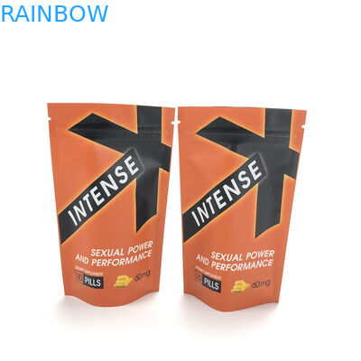 Kleurrijk Aluminium die Mylar-Zakken3.5g Zelfstandige Tribune op Ritssluitingszakken verpakken