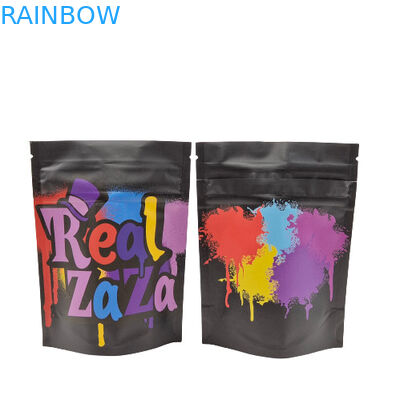 Van de de Ritssluitingssnack van het geurbewijs CMYK de de Zakzak Mylar voor 3.5g verpakt 200 Microms