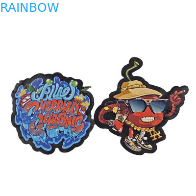 3.5g 7g 14g 28g Custom Design Onregelmatige Child Proof Die Cut Snack Shaped Plastic Packaging