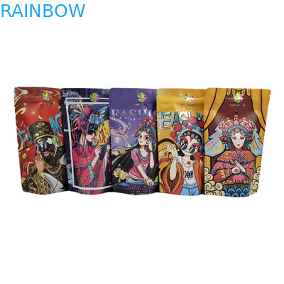 Stand Up Pouch Eetbare Zakken Aluminiumfolie Geur Proof Koffie/Noten/Snack Mylar Zakken