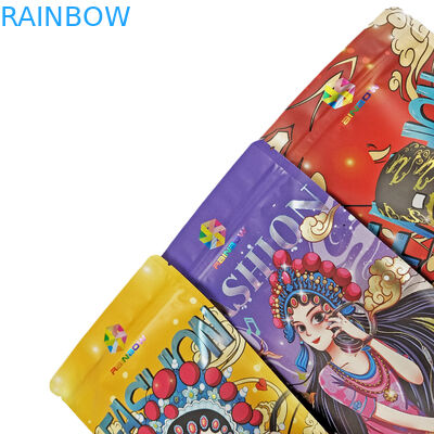 Food Grade Verpakking Custom Matte Aluminiumfolie Eetbare Mylar Snack Zip Lock Bags