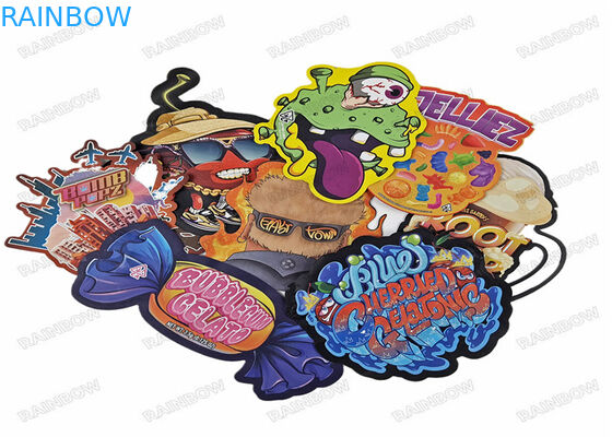 De matrijs sneed Onregelmatige 3.5g-Speciale Gevormde het Voedsel Plastic Ritssluiting die van de Snackzak Mylar-Zakken verpakken