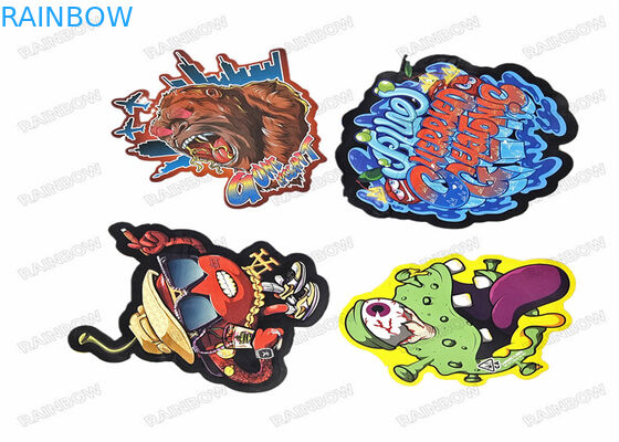 De matrijs sneed Onregelmatige 3.5g-Speciale Gevormde het Voedsel Plastic Ritssluiting die van de Snackzak Mylar-Zakken verpakken