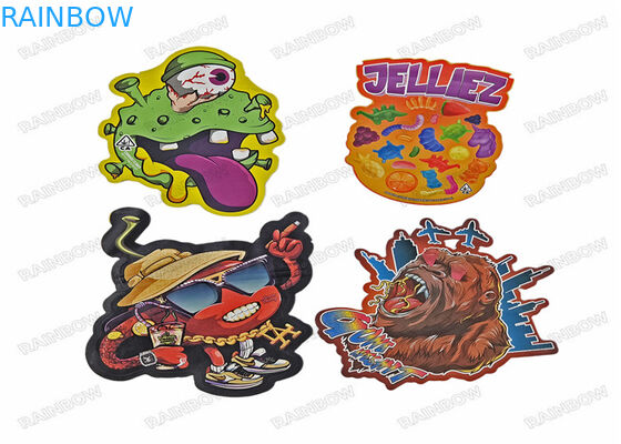 De matrijs sneed Onregelmatige 3.5g-Speciale Gevormde het Voedsel Plastic Ritssluiting die van de Snackzak Mylar-Zakken verpakken