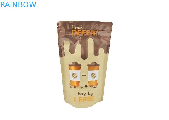 De Tribune van de de Zak250g 500g 1kg Ritssluiting van de douanekoffie op Zak