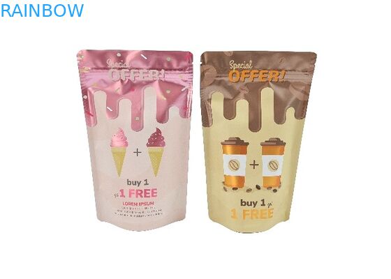 Matte Metallic Stand Up Bag-van de de Thee de Verpakkende Aluminiumfolie van het Douanevoedsel Zakken van Mylar